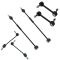 00-06 Lincoln LS; 02-05 Ford Thunderbird Front & Rear Sway Bar Links w/ Rear Tie Rods 6 Piece Kit