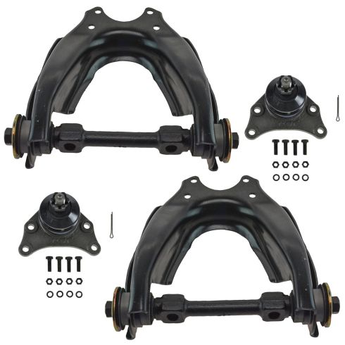 89-95 Toyota Pickup 2WD; 93-98 T100 2WD Front Upper Control Arm w/ Ball Joint Set of 4