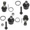 08-13 E150; 92-13 E250 E350 Upper & Lower Ball Joint Set of 4