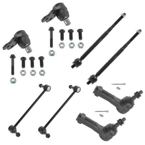 05-10 Chevy Cobalt; 07-10 Pontiac G5; 05-07 Saturn Ion Front Steering & Suspension Kit (8 Piece)
