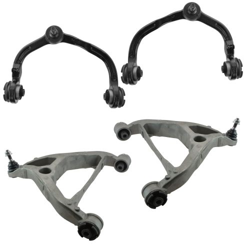 03-06 Ford Expedition (w/ air suspension) Upper & Lower Control Arm w/ Ball Joint Set of 4