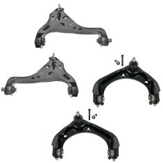 06-10 Explorer, Mountaineer; 07-10 Sport Trac Front Upper & Lower Control Arm w/Balljoint Set of 4