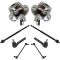 08-10 Dodge Grand Caravan; Chrysler Town & Country Steering Suspension Kit (8 Piece)