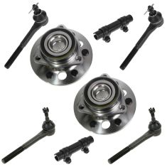 88-94 Chevy GMC 1500 4WD Front Steering & Suspension Kit (8 Piece)