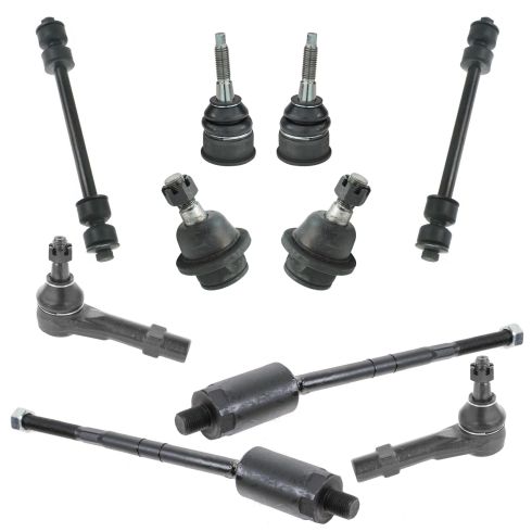 02-05 Ford Explorer, Mercury Mountaineer 4.0L Front Steering & Suspension Kit (10 Piece)