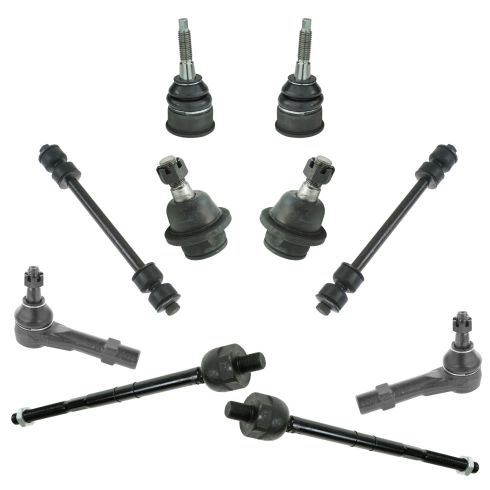 02-05 Ford Explorer, Mercury Mountaineer 4.6L Front Steering & Suspension Kit (10 Piece)
