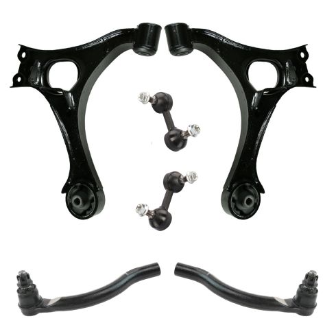 06-11 Honda Civic (exc Hybrid and SI) Front/Rear Steering & Suspension Kit (6 Piece)