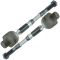 08-13 Nissan Rogue; 14-15 Rogue Select Front Inner Tie Rod & Bellow Kit (Set of 4)