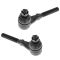 97-04 Ford F150 F250 Expedition; 98-02 Navigator w/4WD Front Inner Outer Tie Rods w Sleeves Kit 6pc