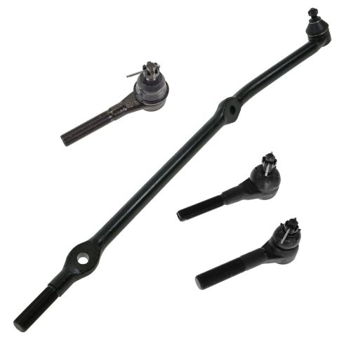 93-98 Jeep Grand Cherokee 4.0L Inner & Outer Tie Rod End Set of 4