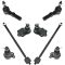 00-04 Dodge Dakota; 00-03 Durango 2WD Front Steering & Suspension Kit (8 Piece)