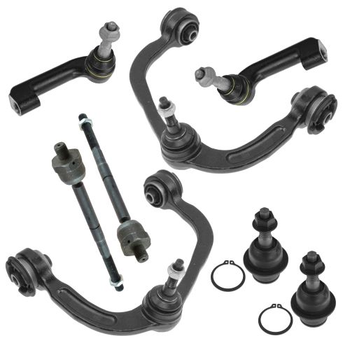 07-14 Ford Expedition, Lincoln Navigator; 09-14 F150 Front Steering & Suspension Kit (8 Piece)