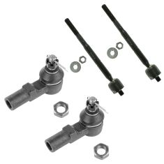 95-04 Toyota Tacoma 2WD Front Inner & Outer Tie Rod End Set of 4