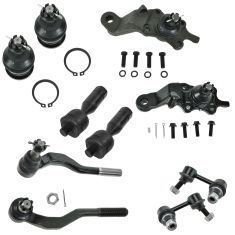 01-04 Toyota Tacoma 4WD; 2WD PreRunner Front Steering & Suspension Kit (10 Piece)
