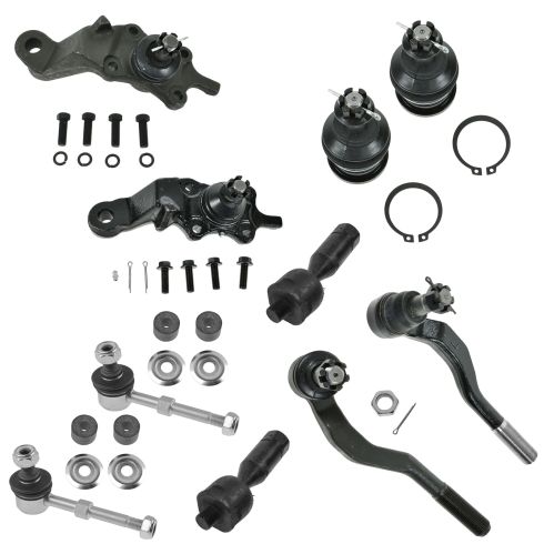 95-00 Tacoma 4WD; 98-00 2WD PreRunner Front Steering & Suspension Kit (10 Piece)