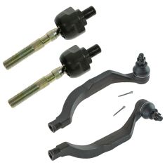 96-04 Acura RL; 97-98 3.2TL Front Inner & Outer Tie Rod End Kit (Set of 4)