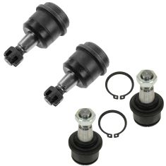 00-02 Dodge Ram 2500; 3500 4WD Front Upper & Lower Ball Joint Set of 4