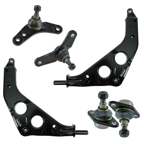 02-06 Mini Cooper; 07-08 Cooper Convertible Front Lower Control Arm & Ball Joint Kit (Set of 6)