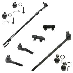 87-96 Ford F150 w/2WD Front Steering & Suspension Kit (Set of 10)