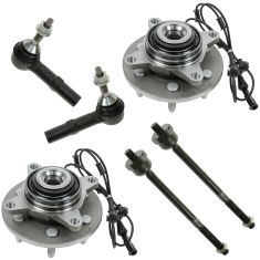 03-06 Ford Expedition; Lincoln Navigator 4WD Front Steering & Suspension Kit (6 Piece)