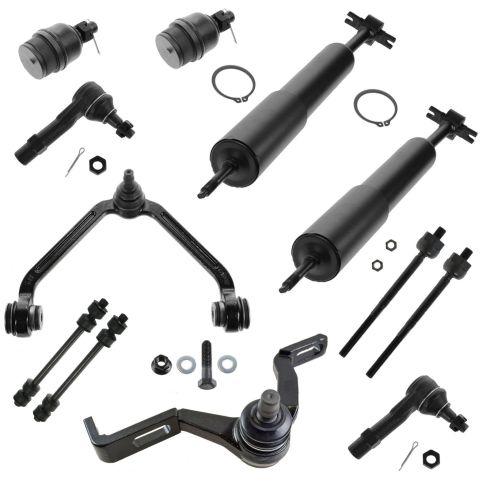 1995-02 Ford Mercury Pickup SUV Front Steering & Suspension Kit (12 Piece)