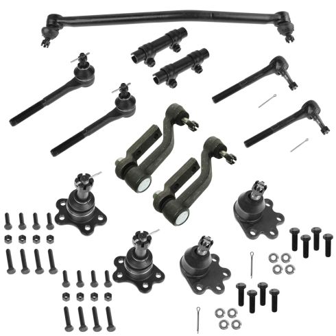 90-05 Chevy Astro GMC AWD Front Steering & Suspension Kit (13 Piece)
