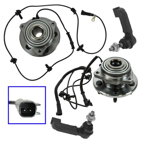 02-05 Jeep Liberty (w/ ABS) Front Steering & Suspension Kit (4 Piece)