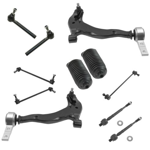 03-04 Nissan Murano Front Steering & Suspension Kit (12 Piece)