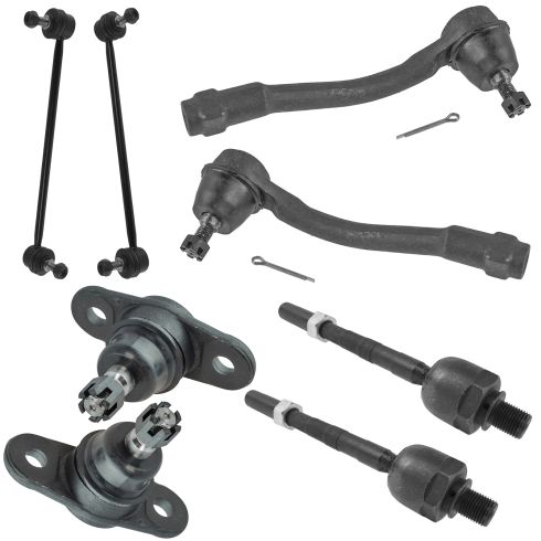 06-11 Hyundai Acent Front Steering & Suspension Kit (8 Piece)