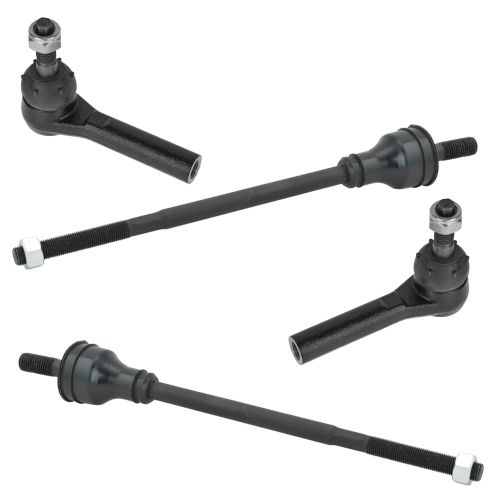 03-12 Chevy Express, Savana 2500 (w/ 8500 gvw); 3500 Front Inner & Outer Tie Rod Set of 4