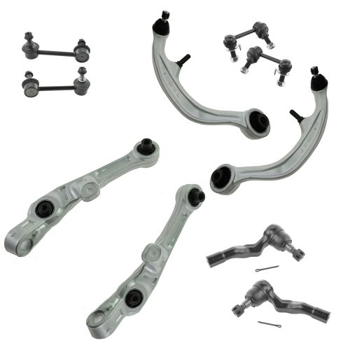 05-06 Infiniti G35 RWD; 07 G35 2DR RWD; 05 (from 8/04)-09 Nissan 350Z Steering Suspension Kit (10p)