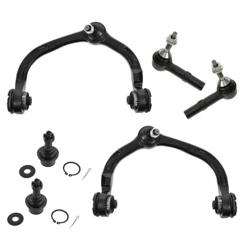 04 (from 12-2-03)-06 Ford Expedition (exc Air Susp) Front Steering & Suspension Kit (6 Piece)