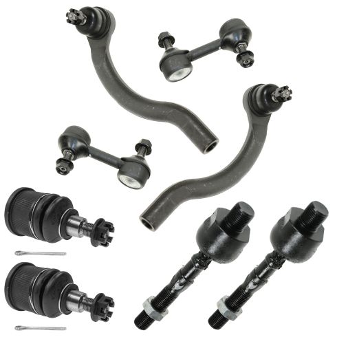 04-08 Acura TSX; 03-07 Accord 2.4L Front Steering & Suspension Kit (8 Piece)