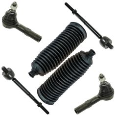 06-10 Explorer; Mountaineer; 07-10 Explorer Sport Trac Inner & Outer Tie Rod Kit w/ Boots (Set of 6)