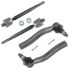 07-08 Toyota Yaris Inner & Outer Tie Rod End Set of 4