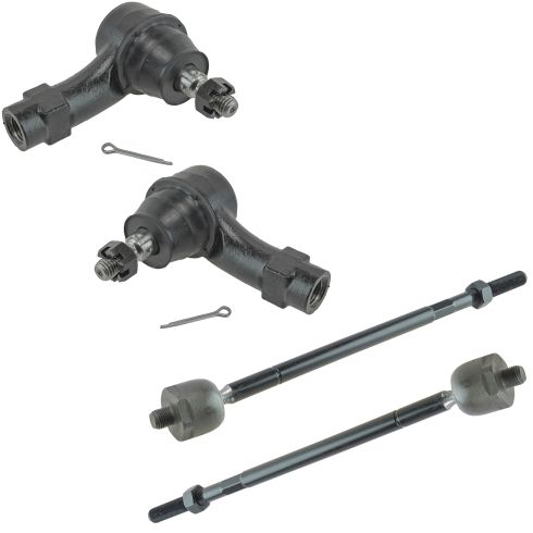 09-11 Ford Focus (exc Variable Steering) Inner & Outer Tie Rod End Set of 4