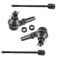 93-02 Mercury Villager; Nissan Quest Inner & Outer Tie Rod End Set of 4