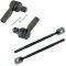 89-97 Metro, Swift (w/ Manual Steering) Front Inner & Outer Tie Rod Kit (4 Piece)