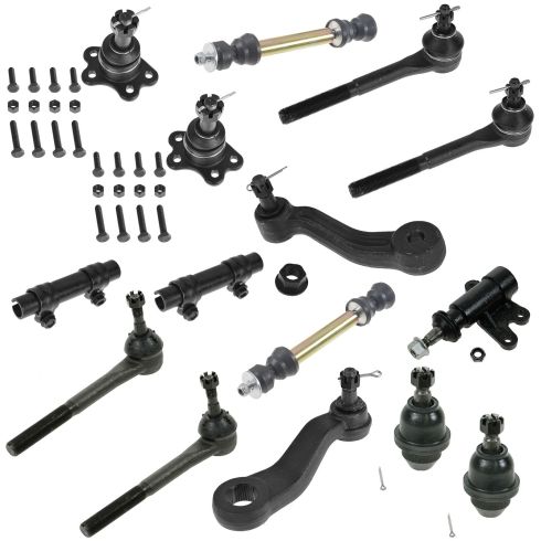1995-00 Chevy GMC Pickup/SUV Multifit 4WD 15 Piece Front Suspension Kit