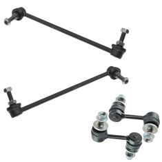 04-09 Nissan Quest Front & Rear Sway Bar End Link Set of 4