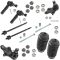 91-99 Toyota Tercel; 92-98 Paseo Front Steering & Suspension Kit (10 Piece)