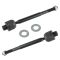 3-09 Lexus GX470; Toyota 4Runner Inner & Outer Tie Rod End w/ Rack Boot Kit (6 Piece)