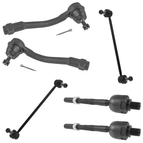 06-11 Hyundai Accent Front Steering & Suspension Kit (6 Piece)