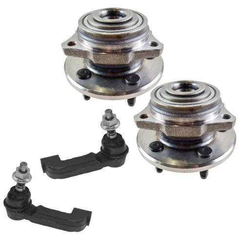 02-05 Jeep Liberty Front Steering & Suspension Kit (4 Piece)