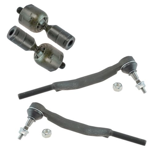 05-10 Cadillac STS Inner & Outer Tie Rod End Set of 4