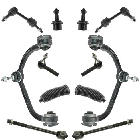 03-04 (to 12-1-03) Ford Expedition Front Steering & Suspension Kit (12 Piece)