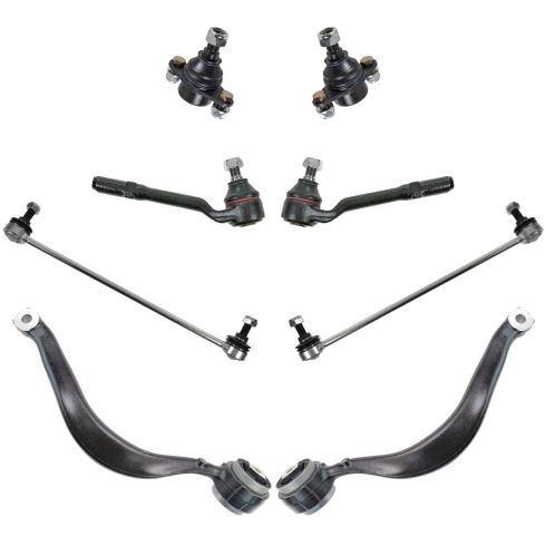 03 (From 10/03 -06) BMW X5 Front Steering & Suspension Kit (8 Piece)