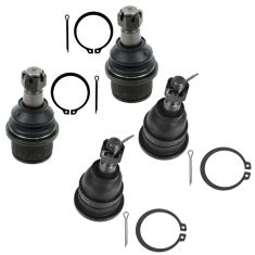 06-13 Ram 1500 2500 3500 2WD Front Upper & Lower Ball Joint Set of 4