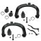 02-09 GM Saab Isuzu Mid Size SUV Front Steering & Suspension Kit (Set of 8)