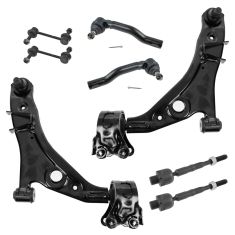 07-14 Ford Edge; Lincoln MKX Front Steering & Suspension Kit (8 piece)